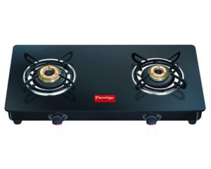 Prestige Marvel Glass Top, Stainless Steel Manual Gas Stove