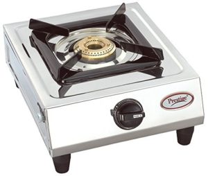 Prestige Prithvi Stainless Steel Manual Gas Stove