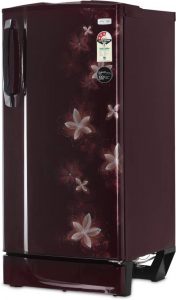 Godrej 185 L Direct Cool Single Door 3 Star Refrigerator (Galaxy Wine, R D 1853 PM 3.2 GXY WIN)