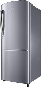 Samsung 212 L 3 Star Direct Cool Single Door Refrigerator(RR22M272ZS8, Elegant Inox, Inverter Compressor)