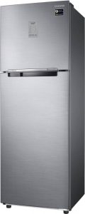 Samsung 275 L Frost Free Double Door 3 Star Refrigerator (Elegant Inox)