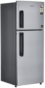 Whirlpool 245 L 2 Star Frost Free Double Door Refrigerator(Neo FR258 CLS Plus, Galaxy Steel)