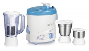 Philips HL1632 500-Watt 3 Jar Juicer Mixer Grinder with Fruit Filter 