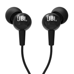 JBL C100SI by Harman In-Ear Deep Bass Headphones with Mic