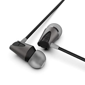Boult Audio BassBuds Storm in-Ear Wired Earphones with Mic and Full Metal Body for Extra Bass & HD Sound with Passive Noise Cancellation