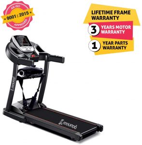 Cockatoo CTM-04 Home Use 2 HP Motorised Multi-Function Treadmill