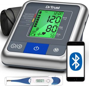 Dr Trust A-One Max Connect Automatic Talking Blood Pressure Testing Monitor