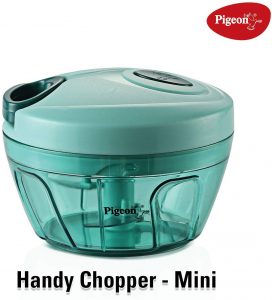 Pigeon by Stovekraft New Handy Mini Plastic Chopper with 3 Blades