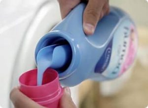 Fabric softener and detergent