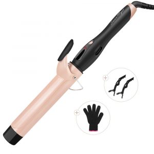 SwanMyst Curling Iron 1.5 Inch Ceramic Hair Curling Wand