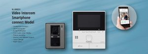 Panasonic Plastic Video Intercom System with Smartphone Connect