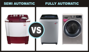 semi automatic vs fully automatic washing machine