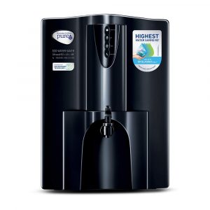 HUL Pureit Eco Water Saver Mineral RO+UV+MF wall mounted/Counter top Black 10L Water Purifier