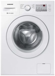 Samsung 6.0 Kg Inverter 5 Star Fully-Automatic Front Loading Washing Machine (WW60R20GLMA/TL, White, Hygiene Steam)