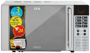 IFB 20 L Convection Microwave Oven (20SC2, Metallic Silver, With Starter Kit)
