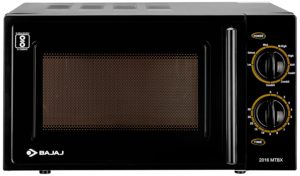 Bajaj MTBX 2016 20L Grill Microwave Oven, Black
